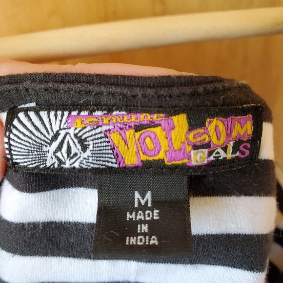 Volcom striped tube top tank - Picture 4 of 4